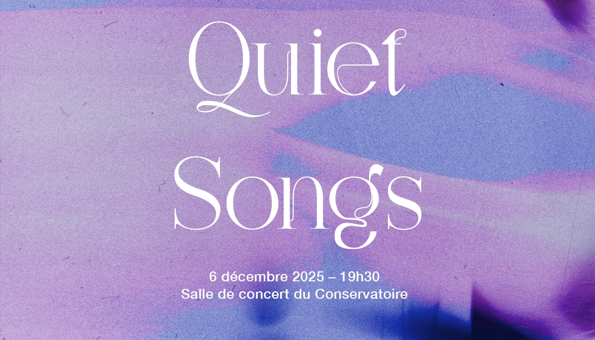 Visuel Quiet Songs 2025